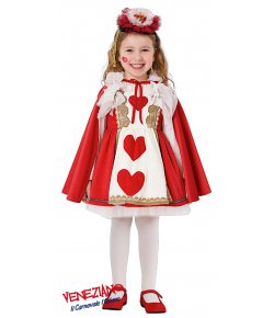 Costume di carnevale REGINA DI CUORI DELUXE